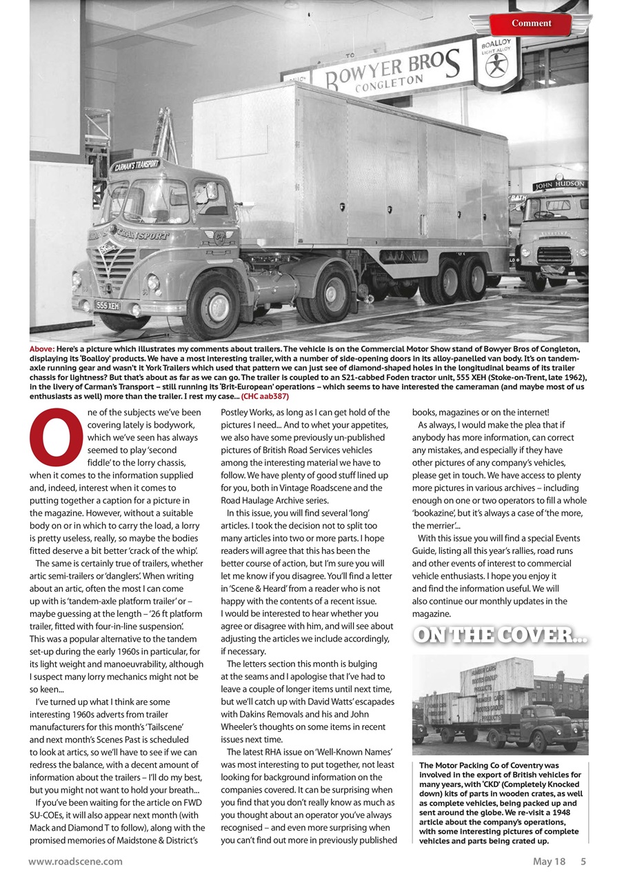Vintage Roadscene Preview Pages