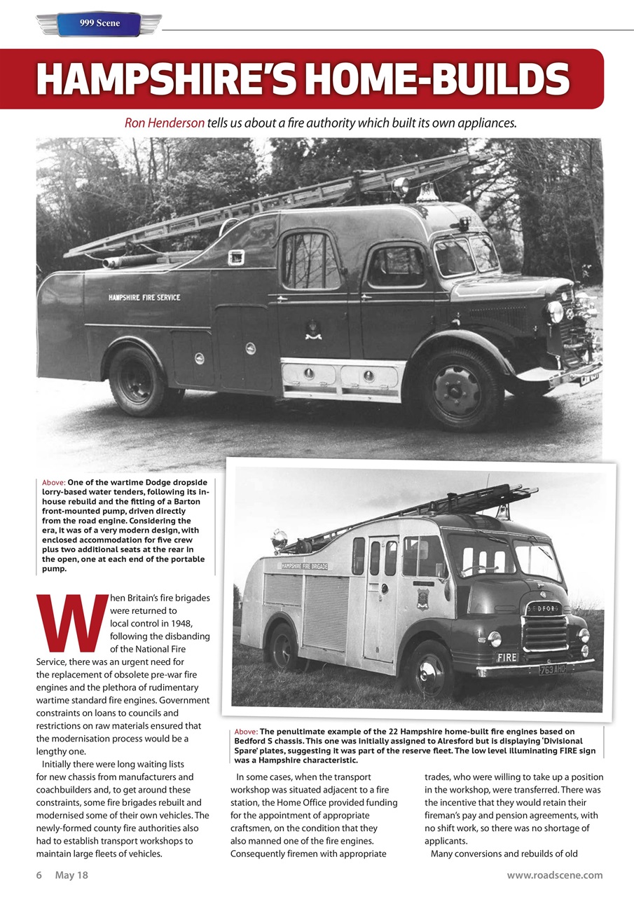 Vintage Roadscene Preview Pages