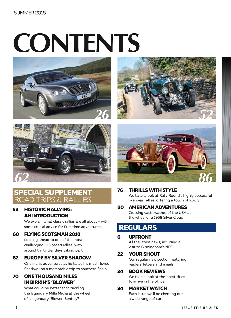 Rolls-Royce & Bentley Driver Preview Pages