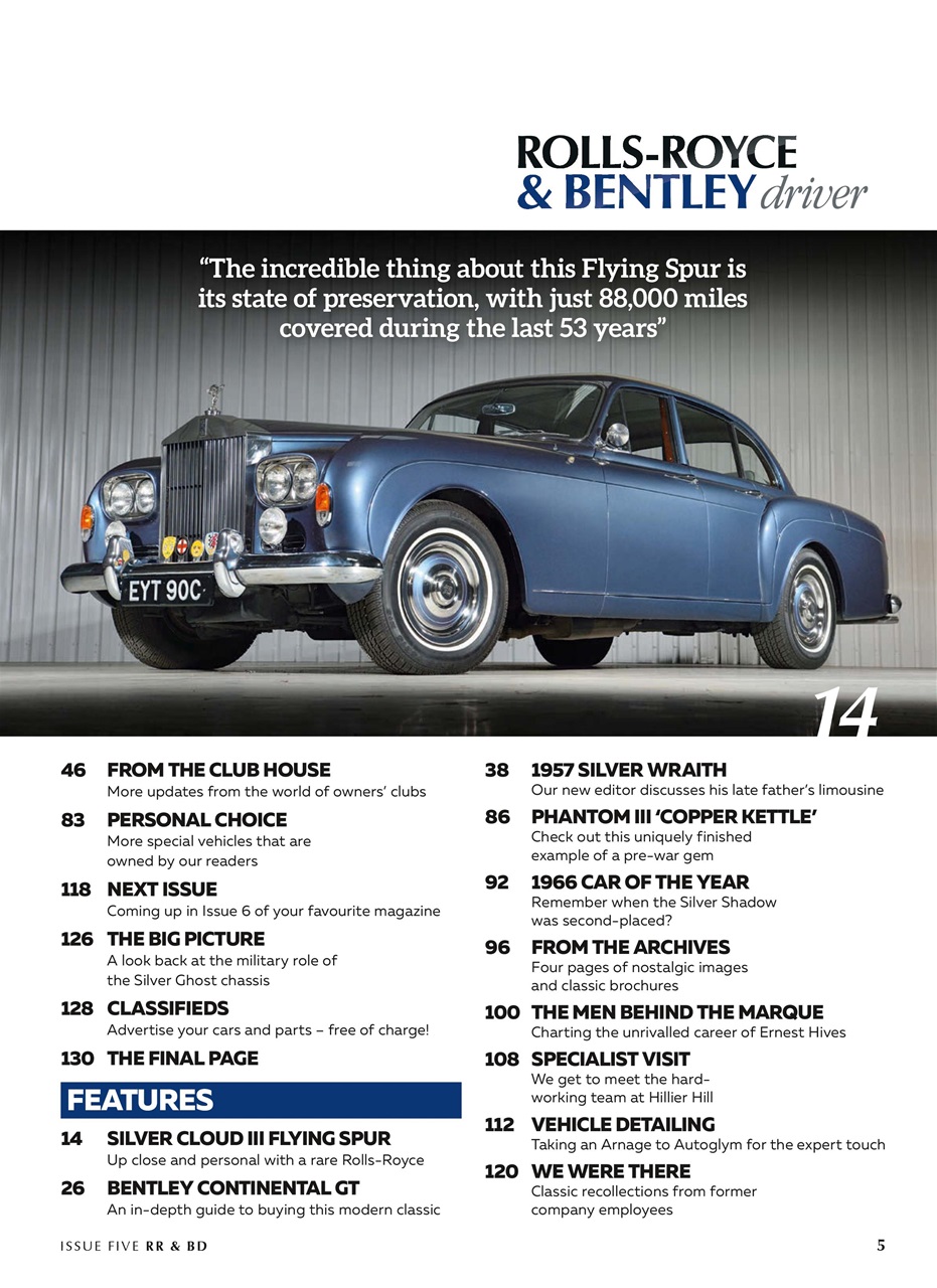 Rolls-Royce & Bentley Driver Preview Pages