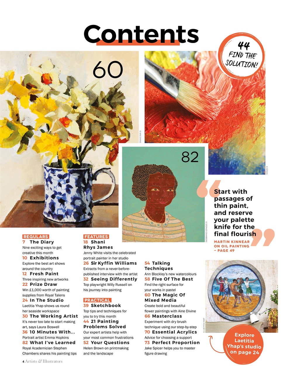 Artists & Illustrators Preview Pages