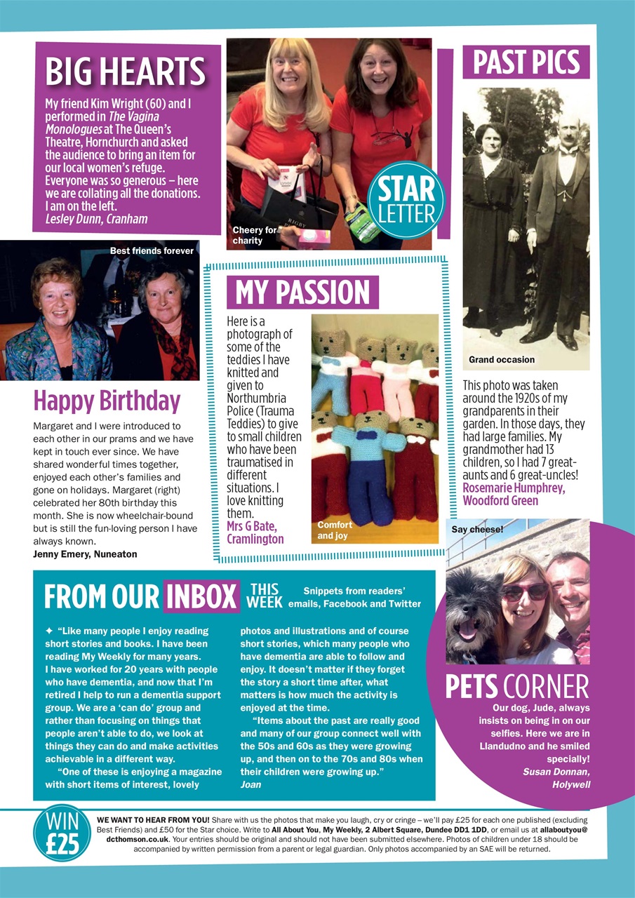 My Weekly Preview Pages