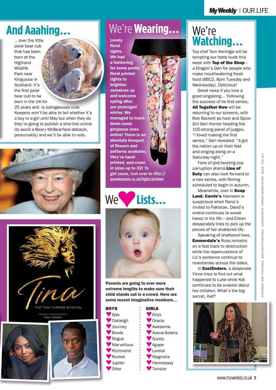 My Weekly Preview Pages