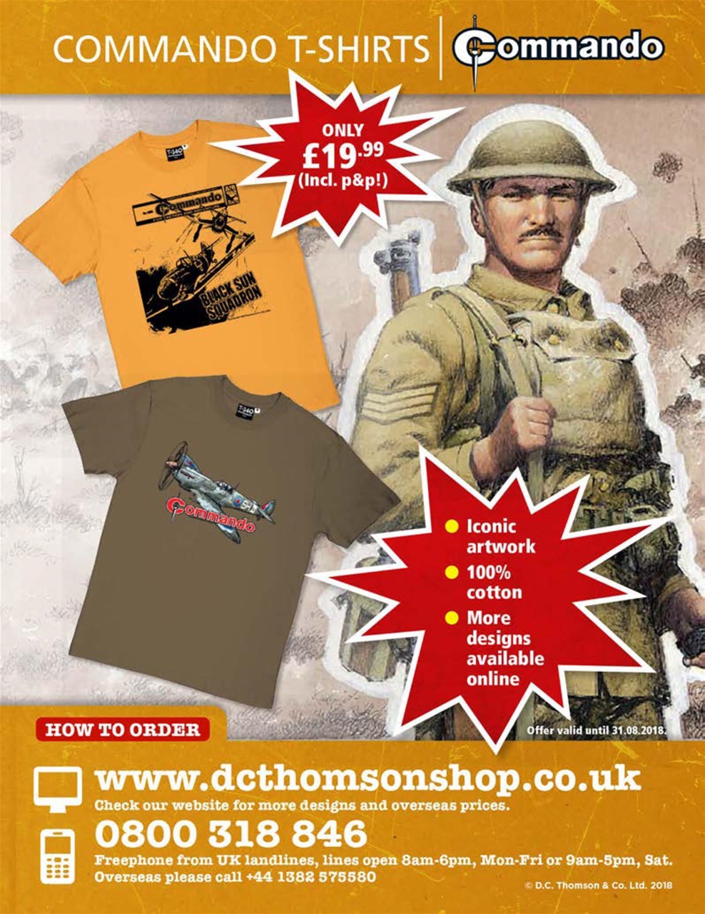 Commando Preview Pages