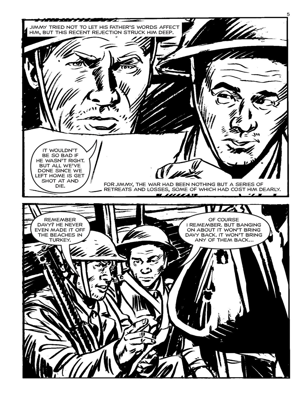 Commando Preview Pages