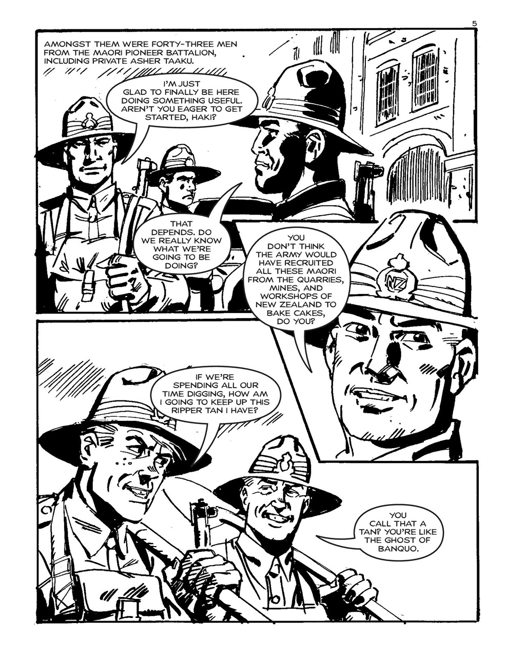 Commando Preview Pages