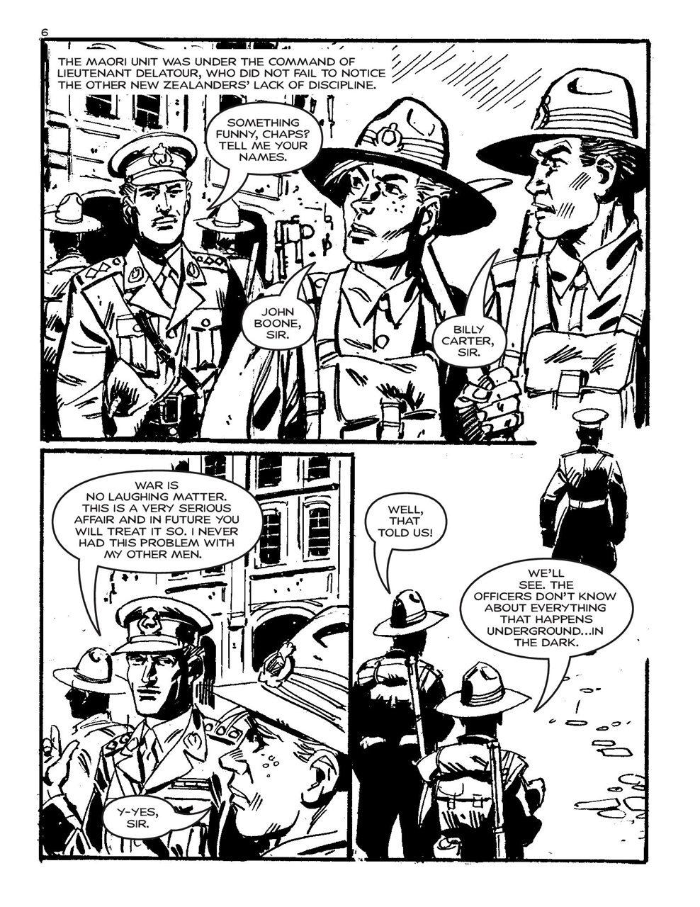 Commando Preview Pages