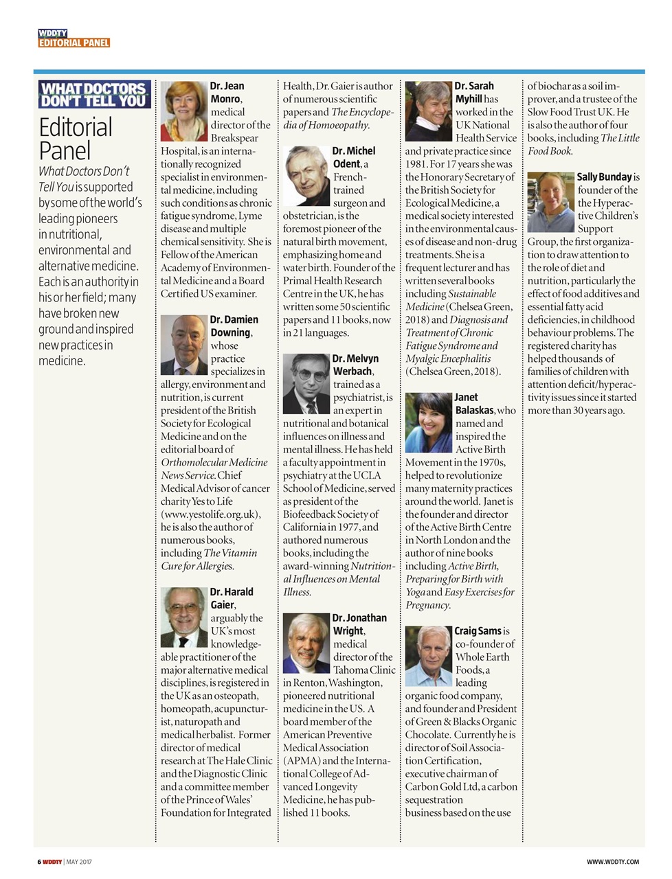 What Doctors Don't Tell You Preview Pages