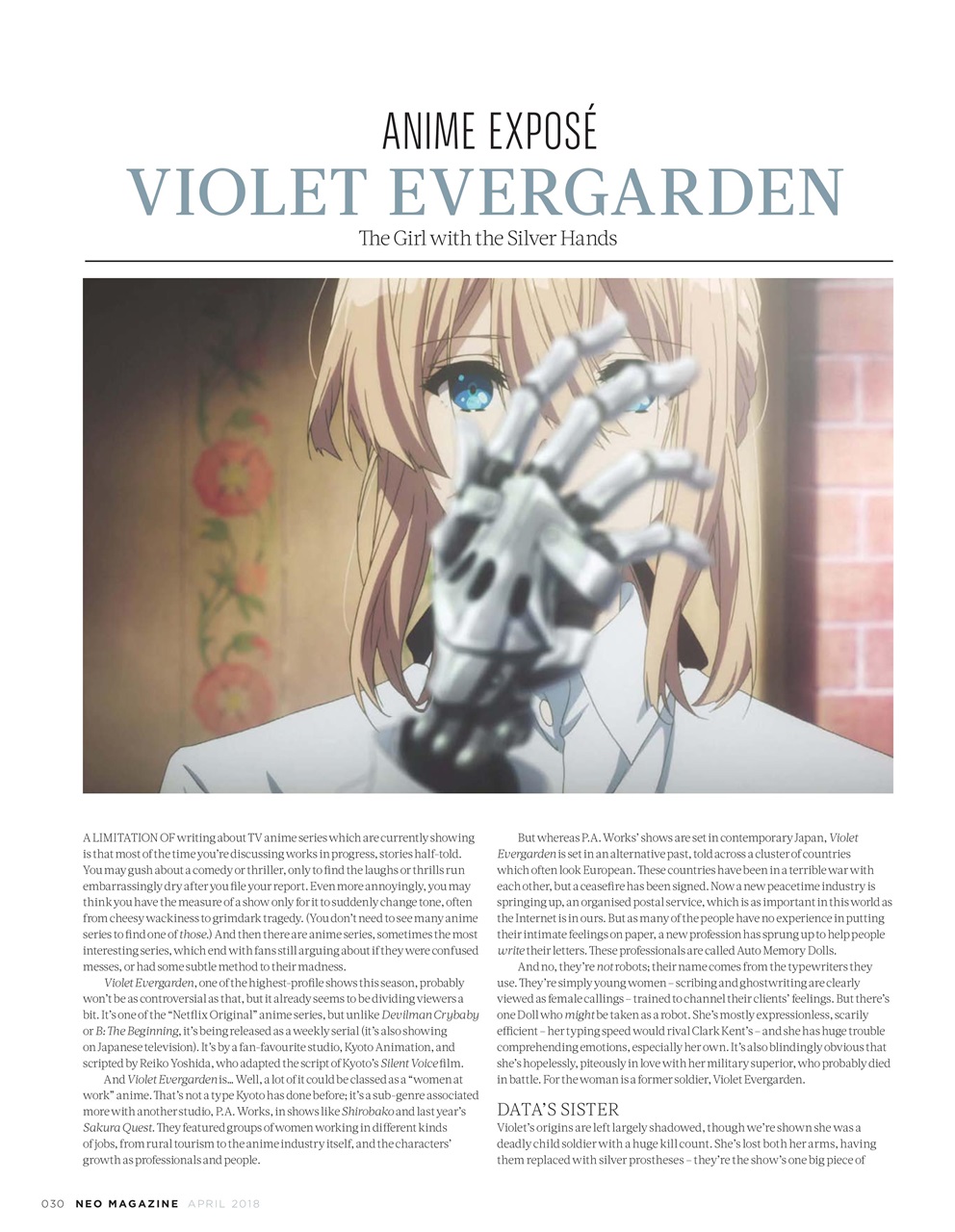 NEO Magazine Preview Pages