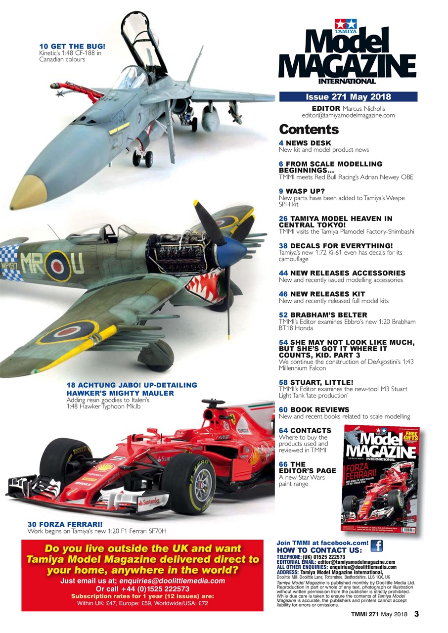 Tamiya Model Magazine Preview Pages