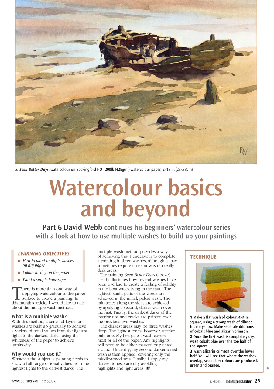 Leisure Painter & The Artist Preview Pages