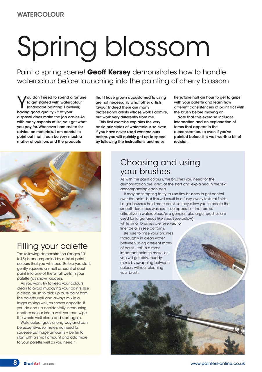 Start Art Preview Pages