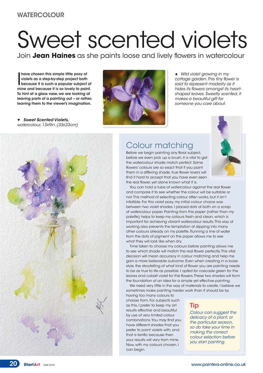 Start Art Preview Pages