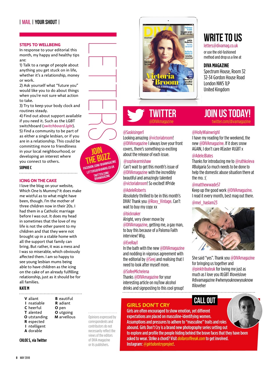 DIVA Magazine Preview Pages