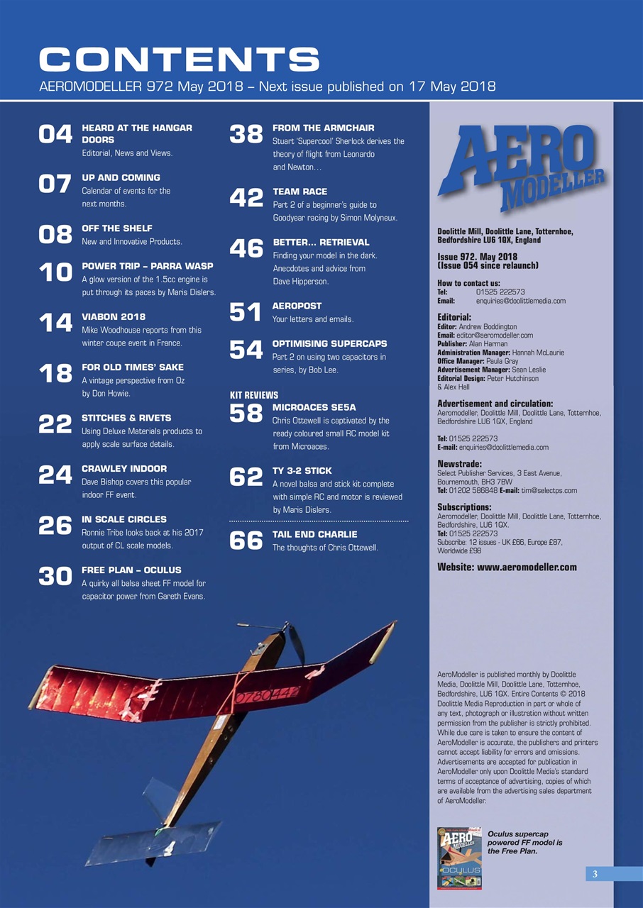 AeroModeller Preview Pages