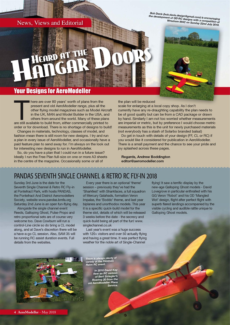 AeroModeller Preview Pages