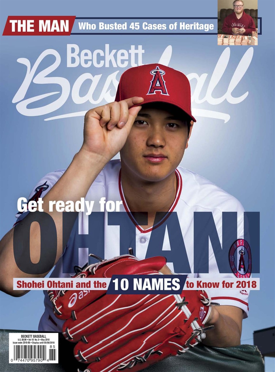 Beckett Baseball Magazine Preview Pages