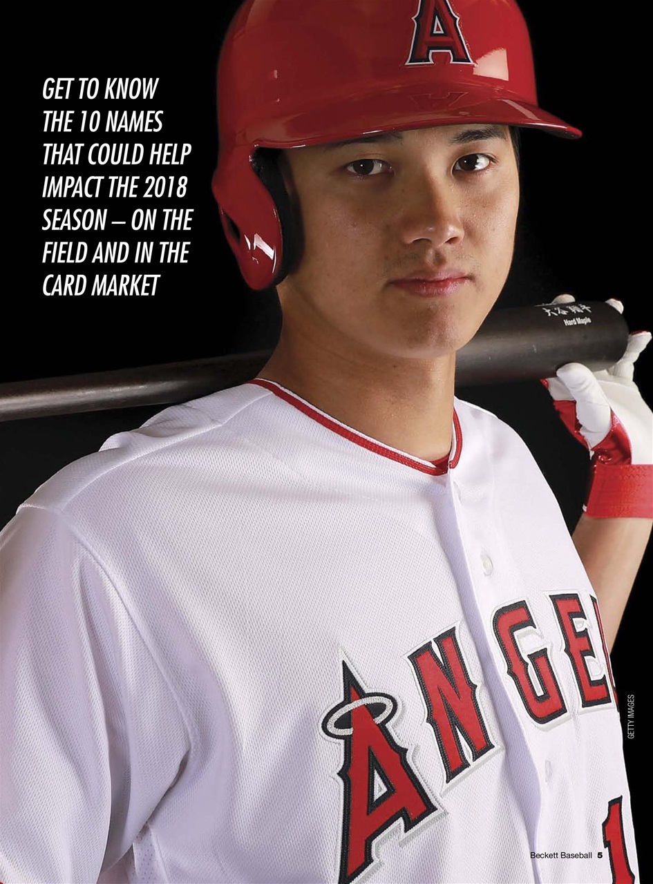 Beckett Baseball Magazine Preview Pages