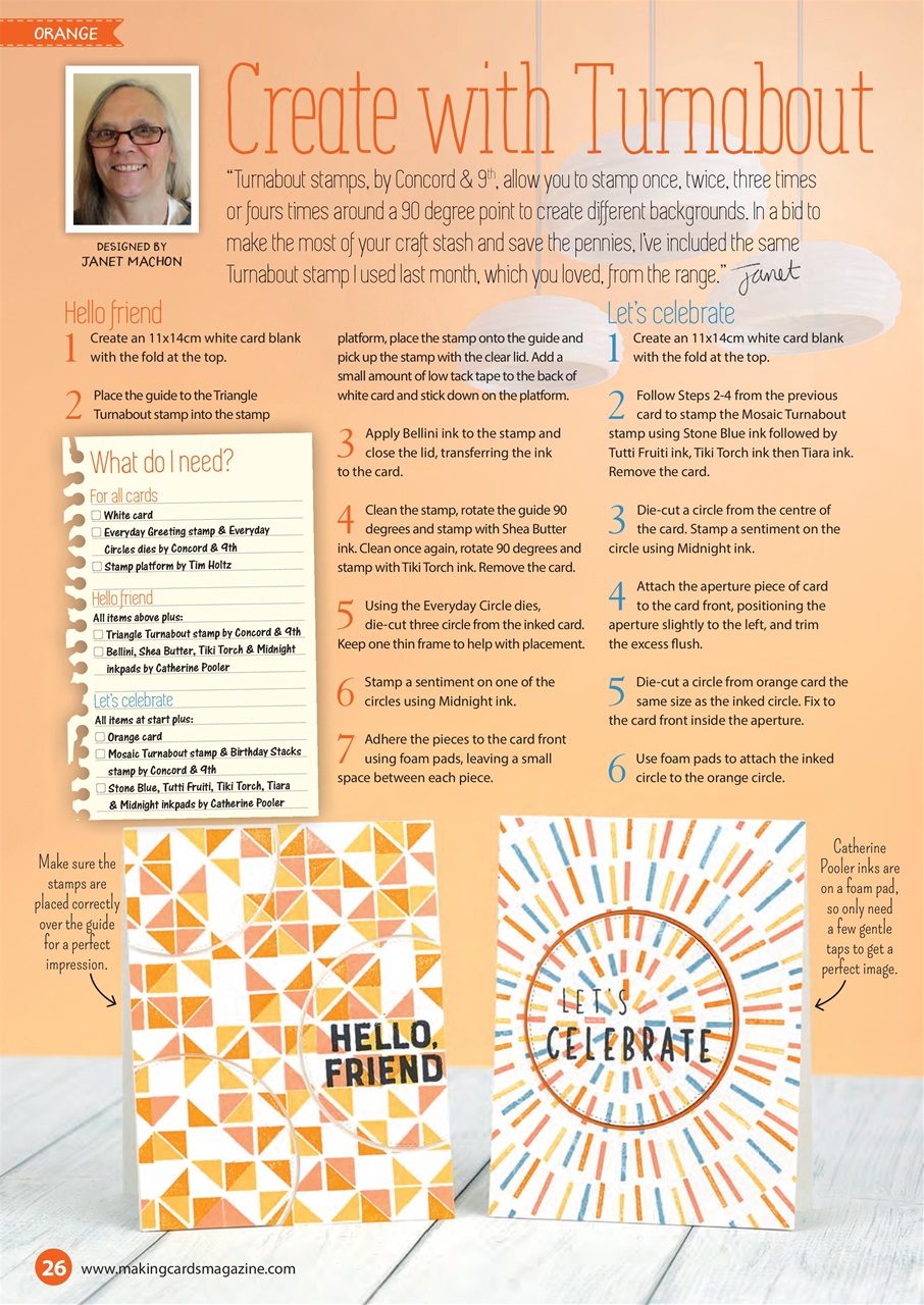 Making Cards & Papercraft Preview Pages