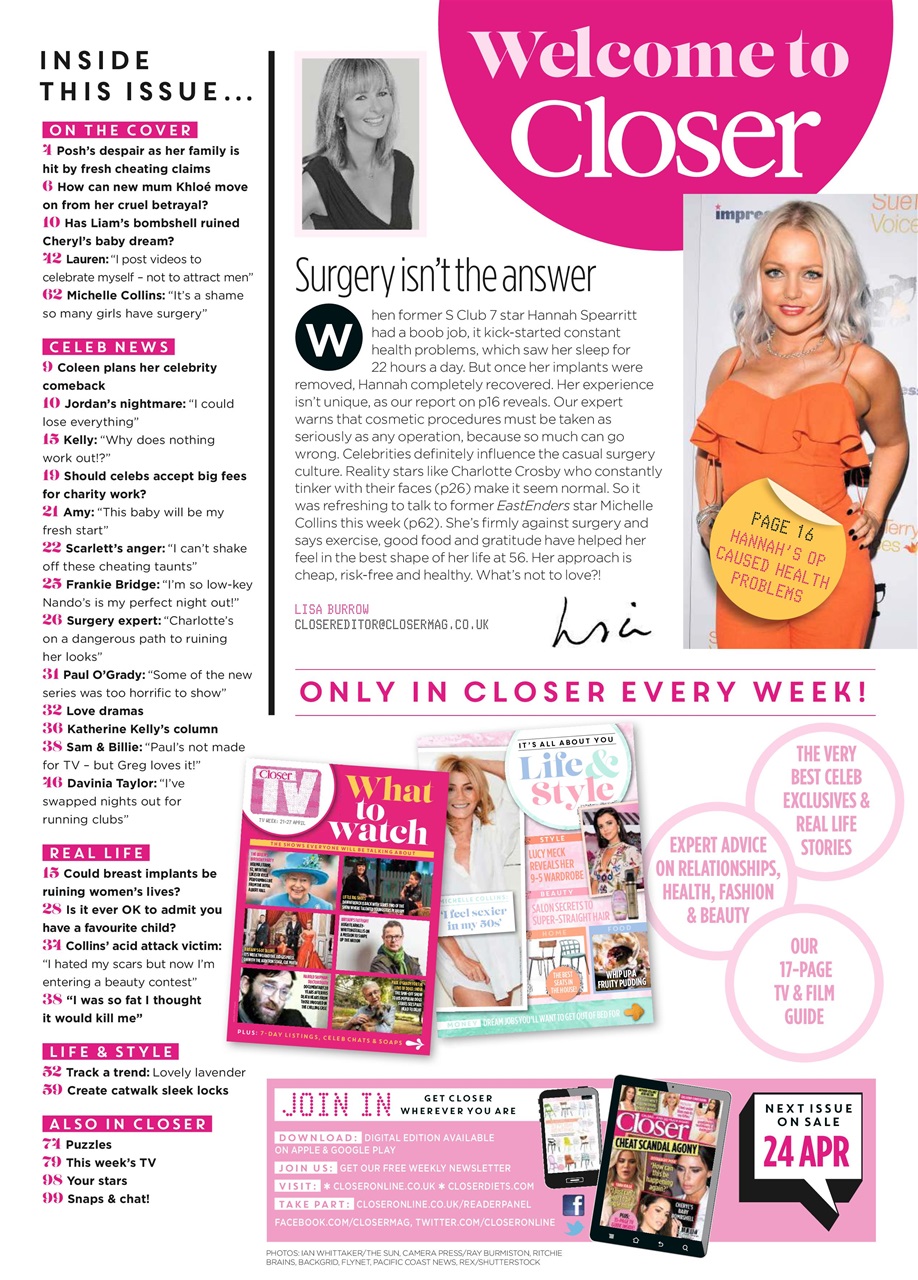 Closer Preview Pages