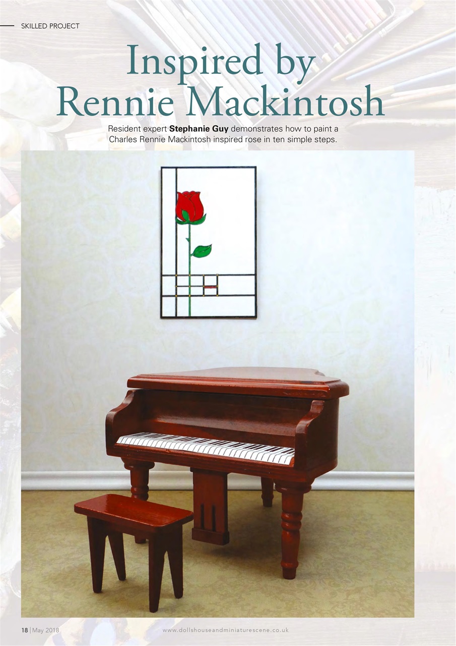 Dolls House and Miniature Scene Preview Pages