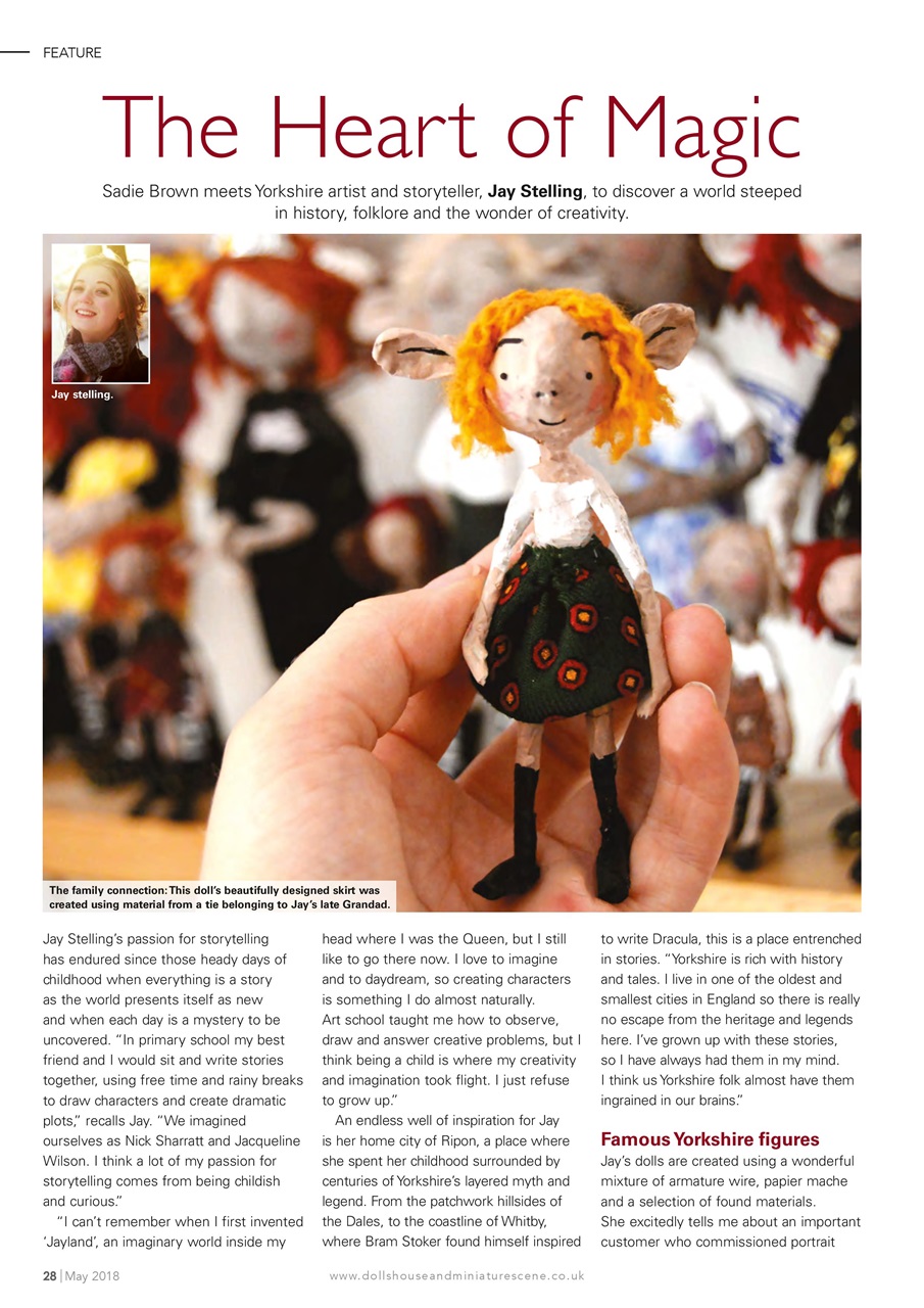 Dolls House and Miniature Scene Preview Pages