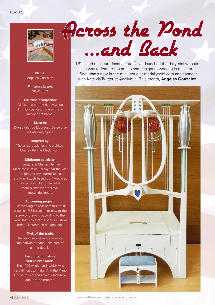 Dolls House and Miniature Scene Preview Pages