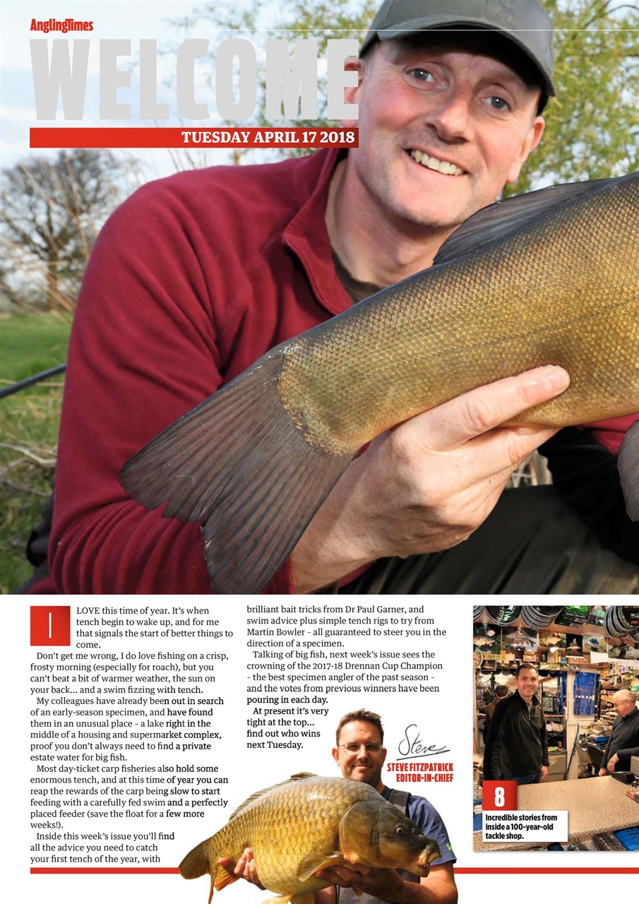 Angling Times Preview Pages