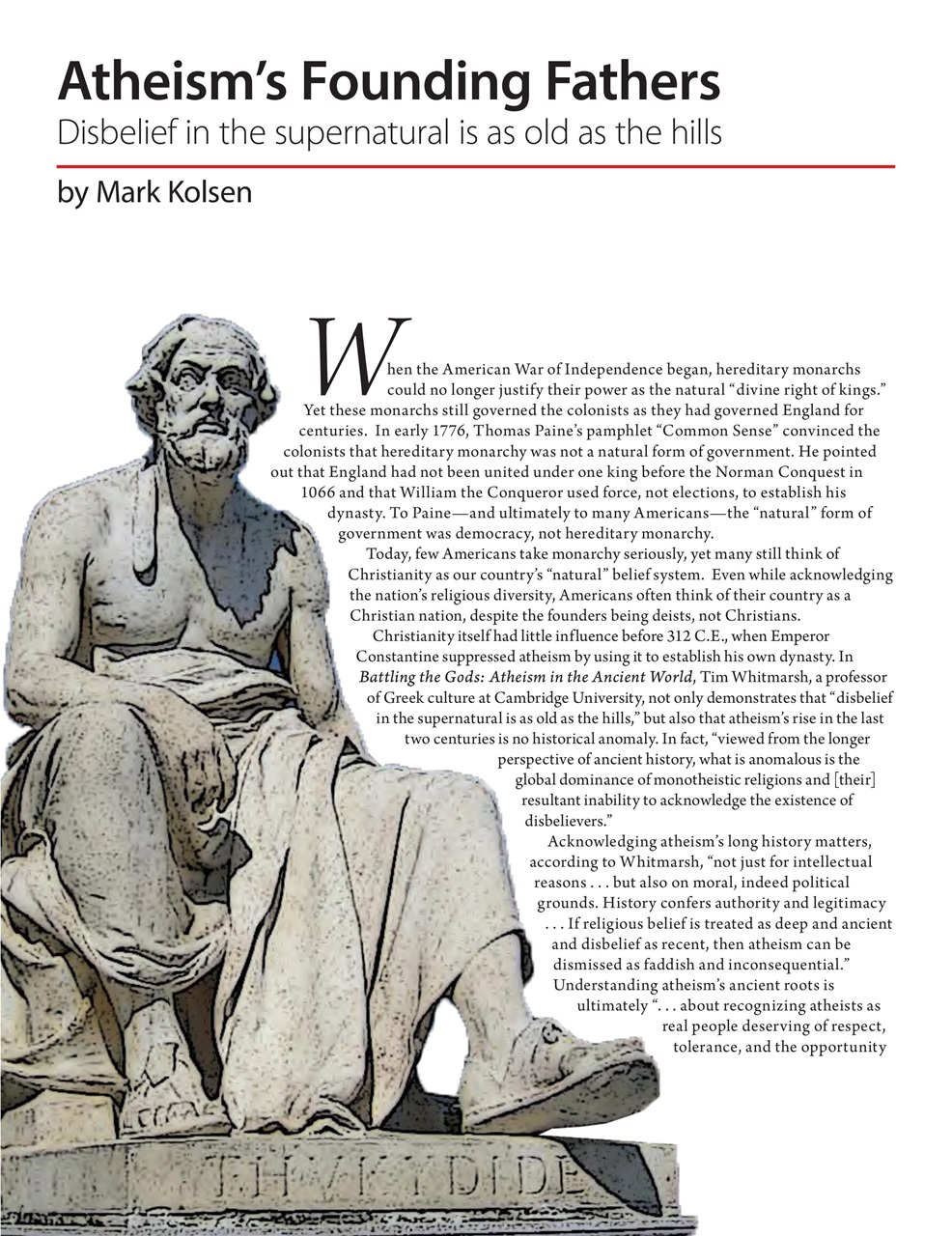 American Atheist Preview Pages