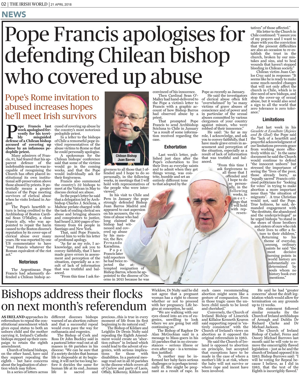 Irish World Preview Pages