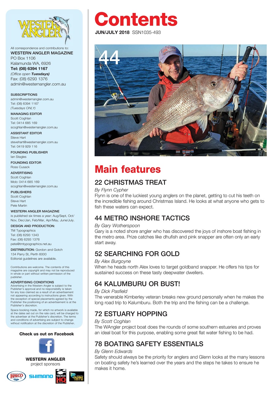 Western Angler Preview Pages