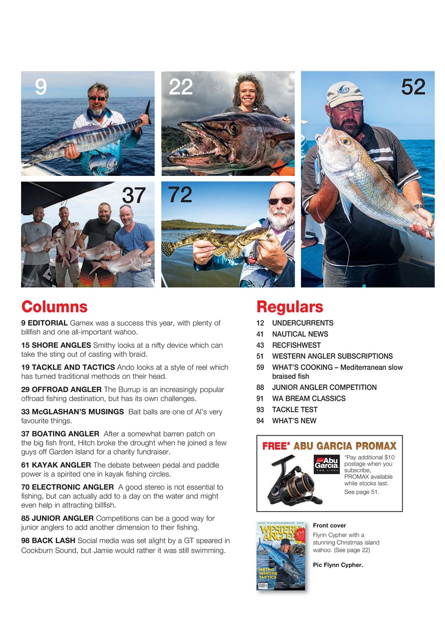 Western Angler Preview Pages