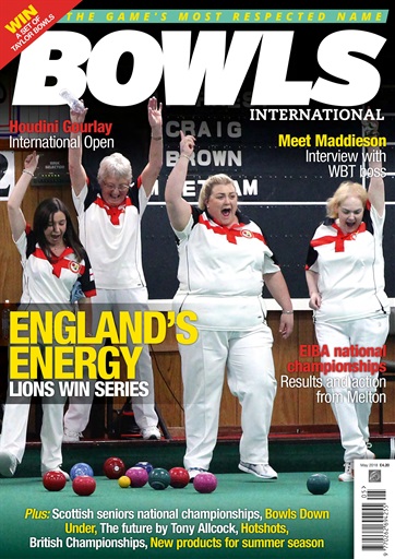 Bowls International issue 