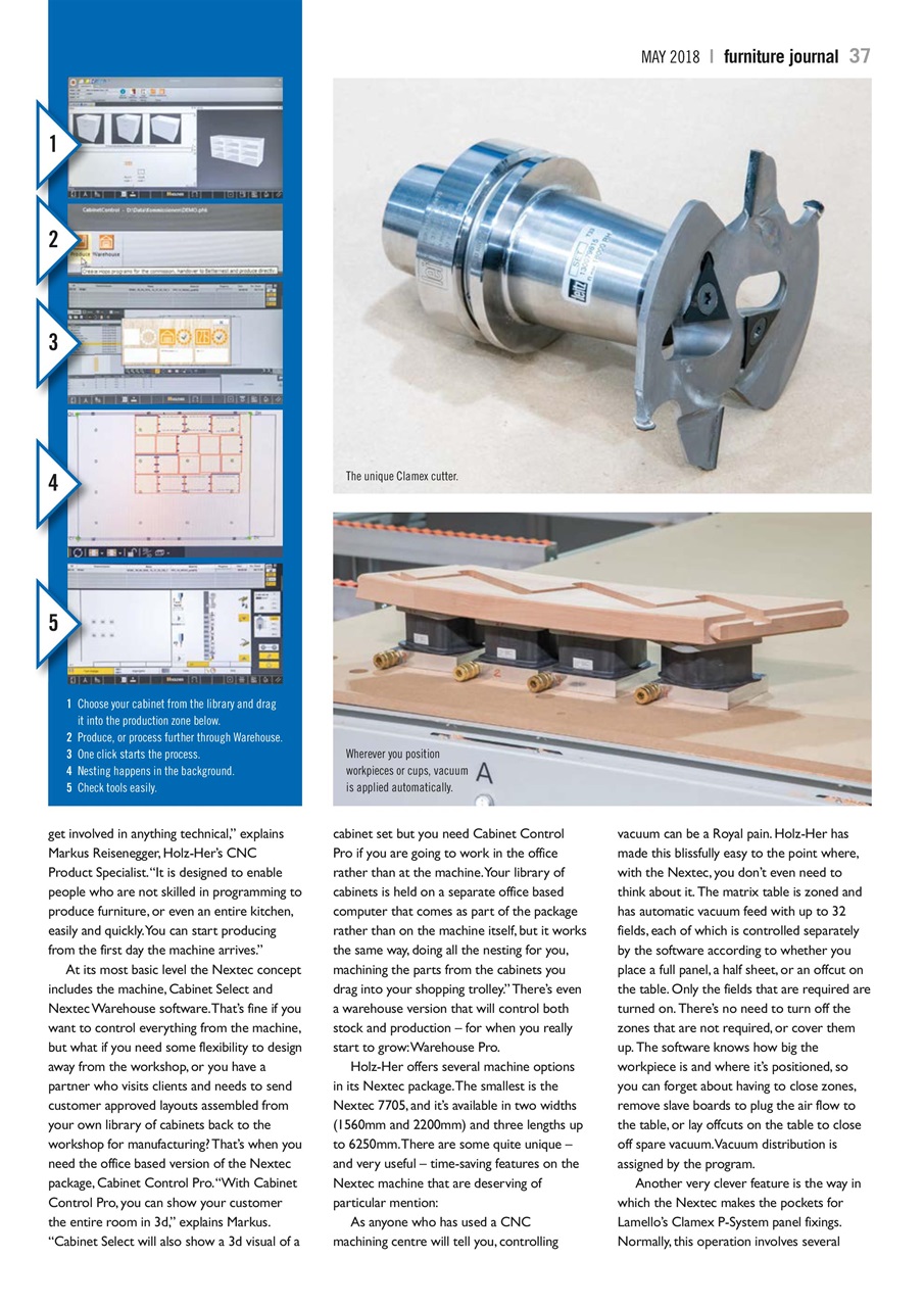 Furniture Journal Magazine Preview Pages