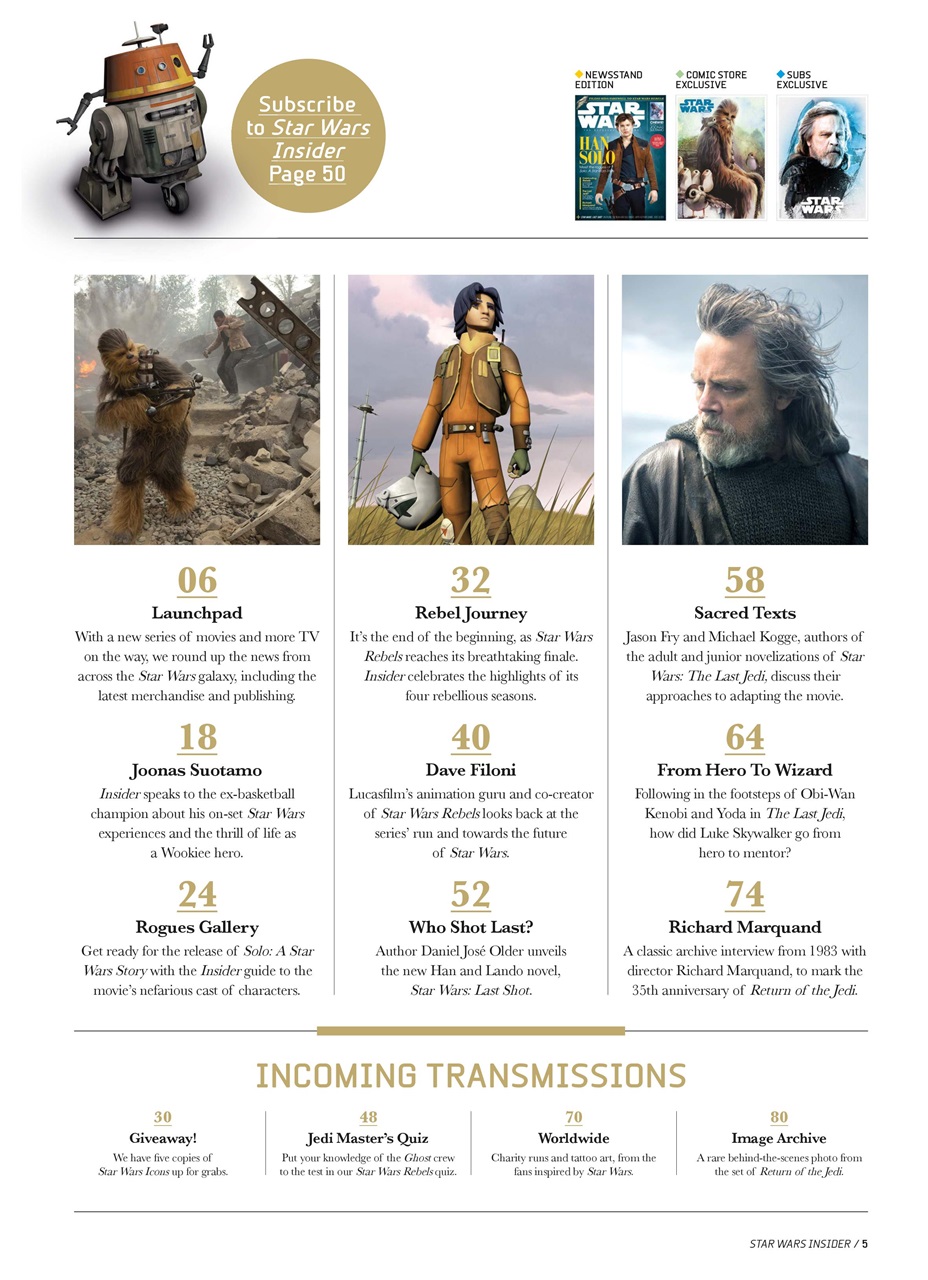 Star Wars Insider Preview Pages