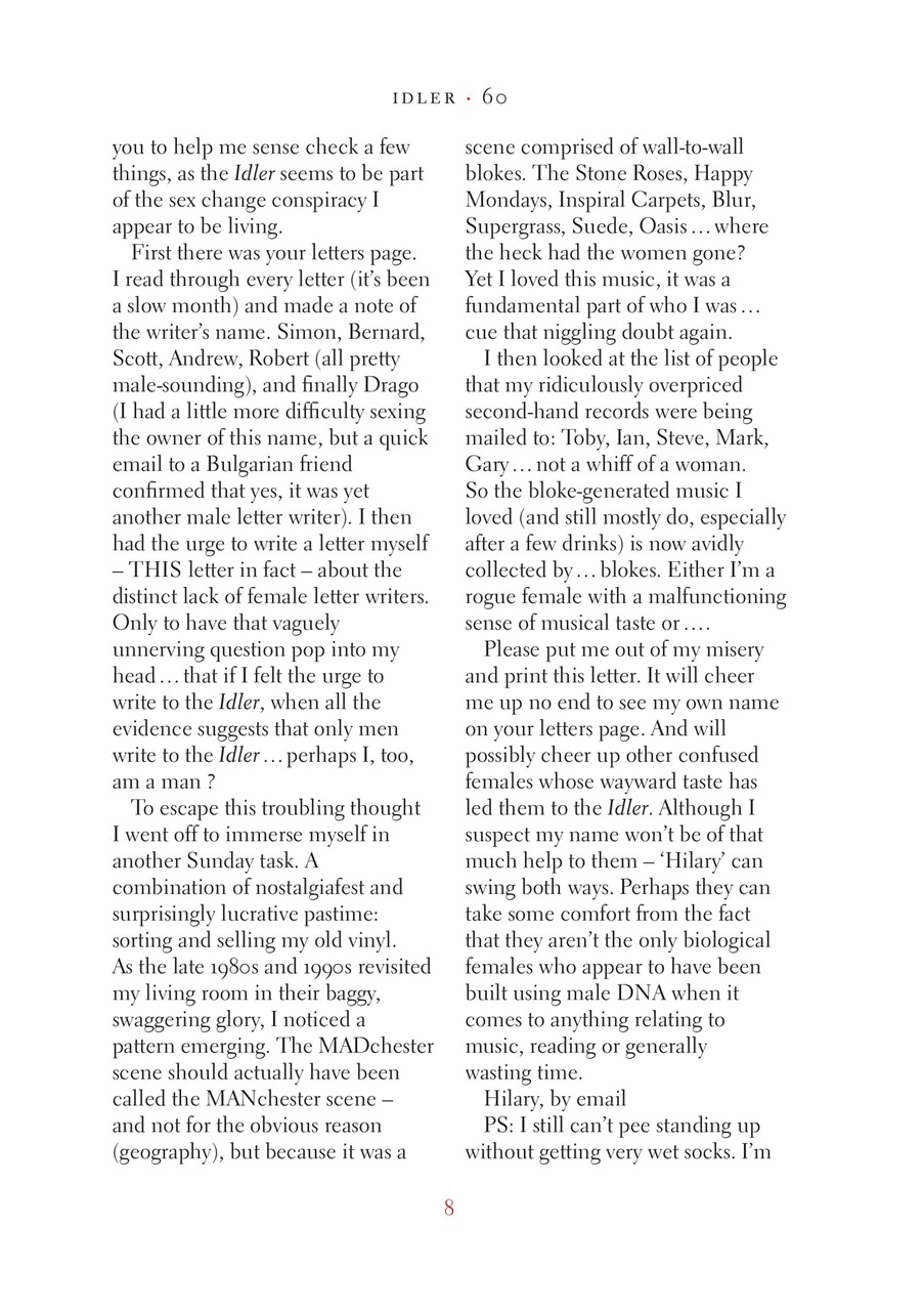 The Idler Magazine Preview Pages