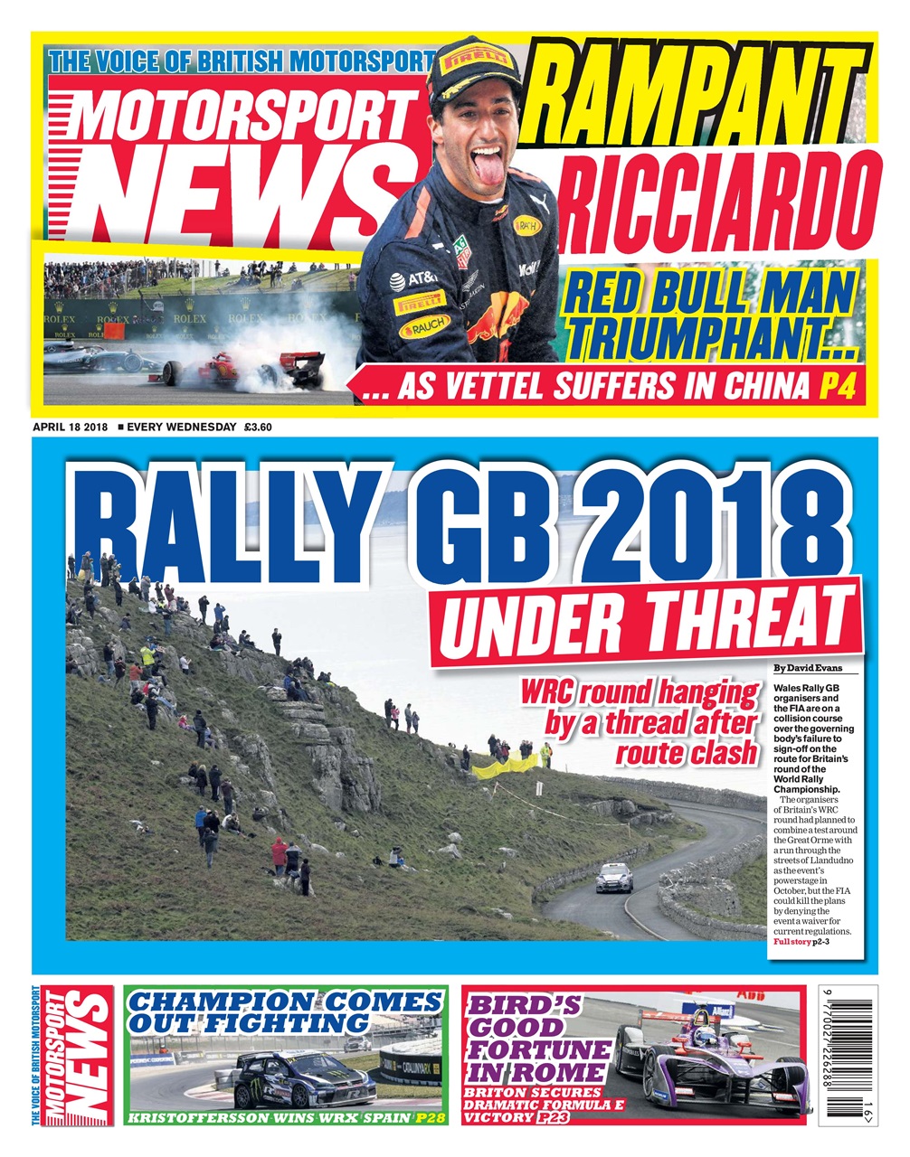 Motorsport News Preview Pages