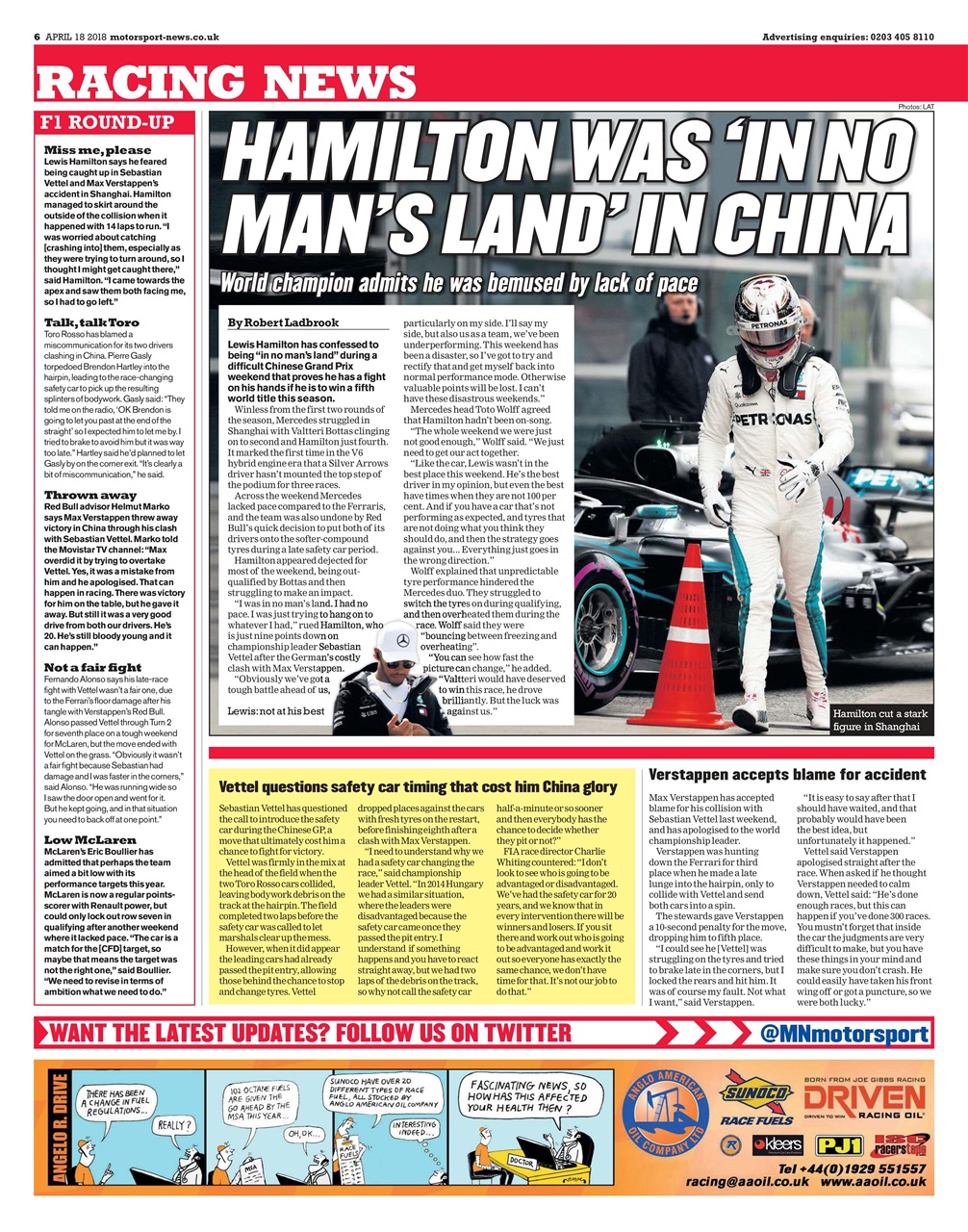 Motorsport News Preview Pages