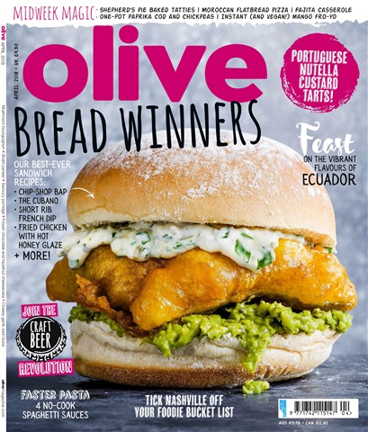 Olive Magazine issue April 2018