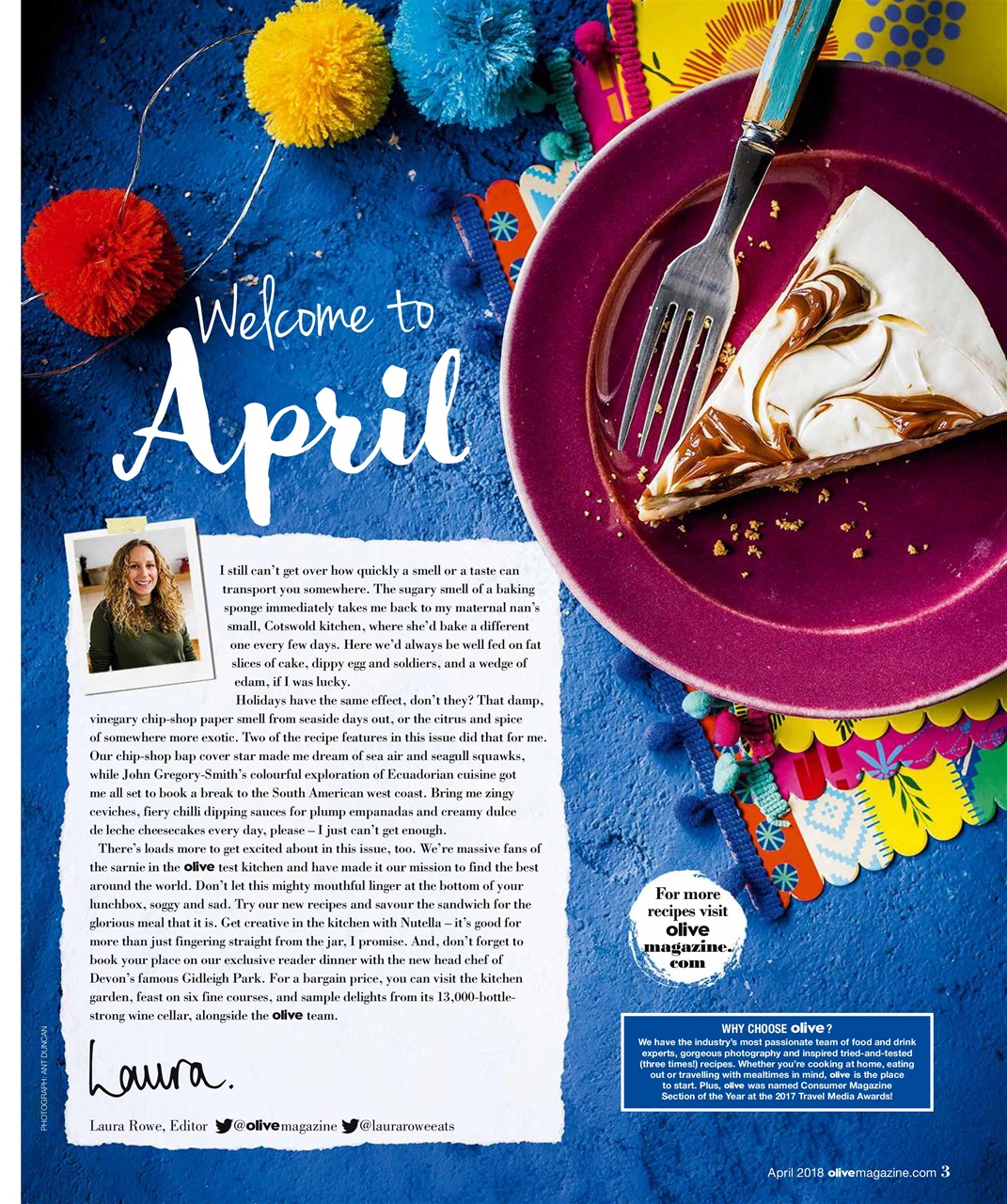 Olive Magazine Preview Pages