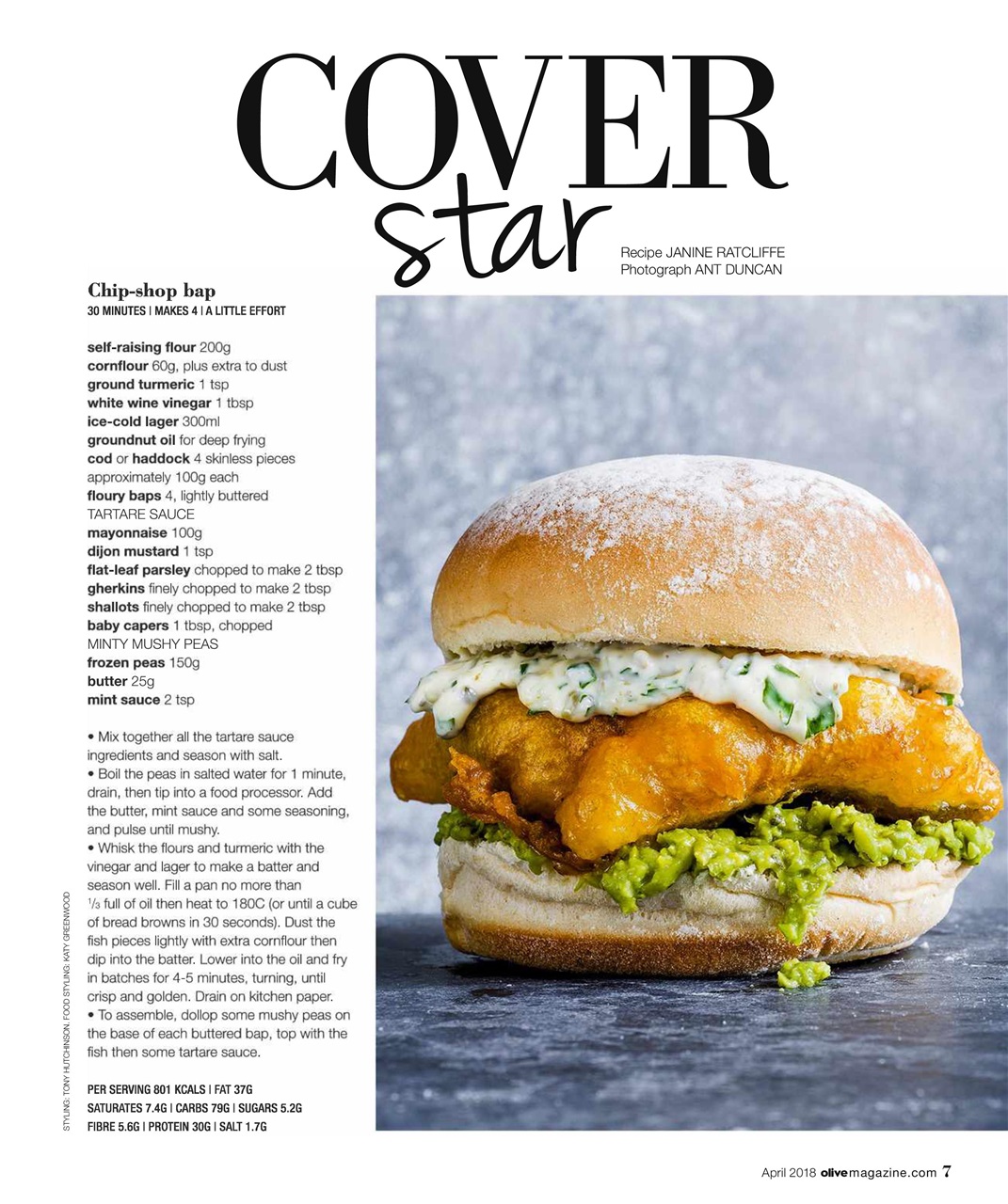 Olive Magazine Preview Pages