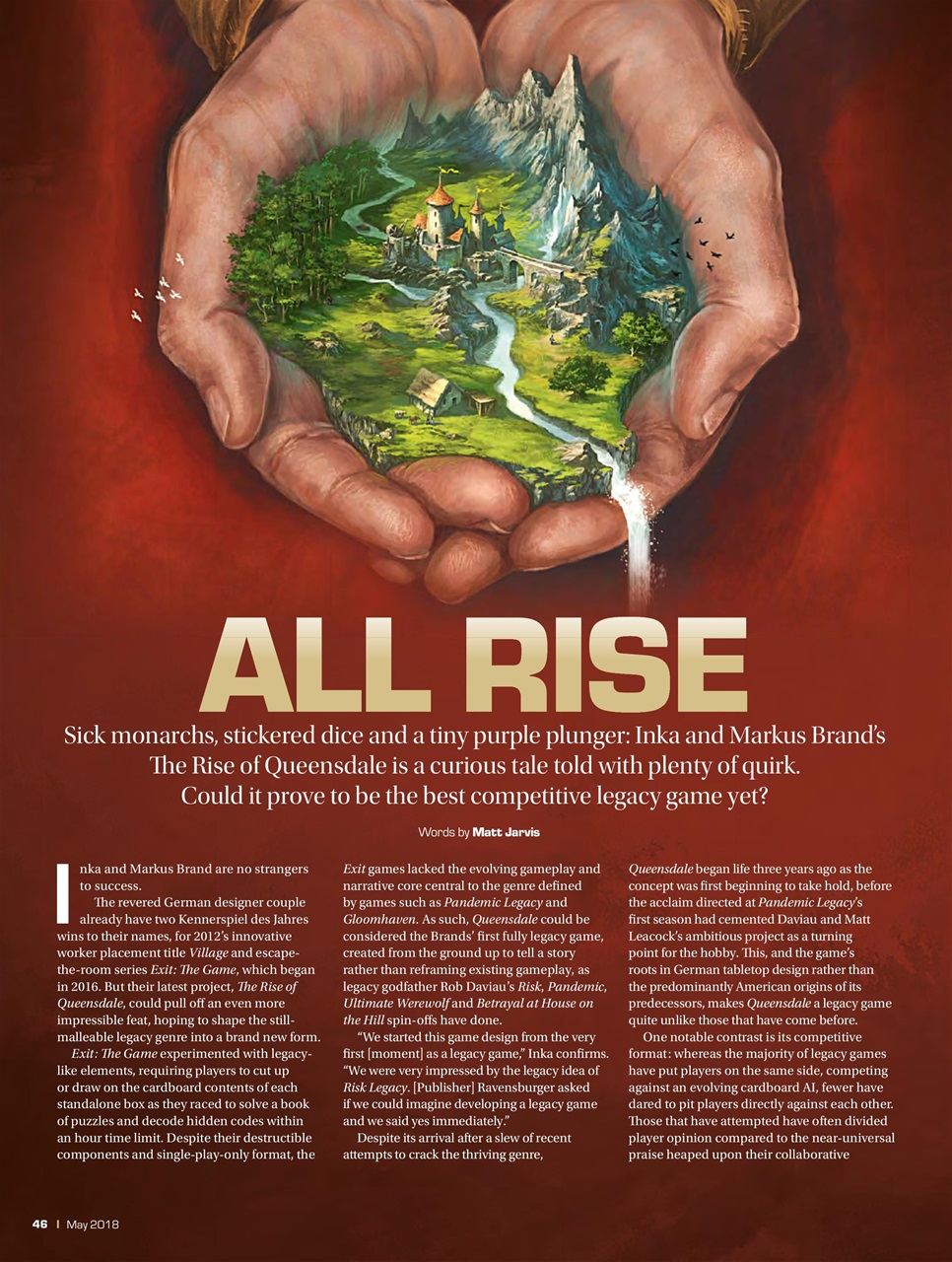 Tabletop Gaming Preview Pages