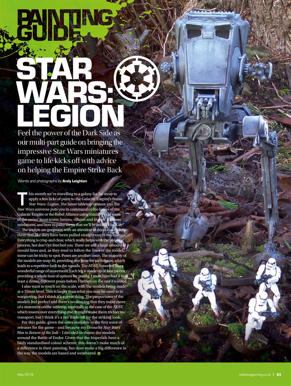 Tabletop Gaming Preview Pages