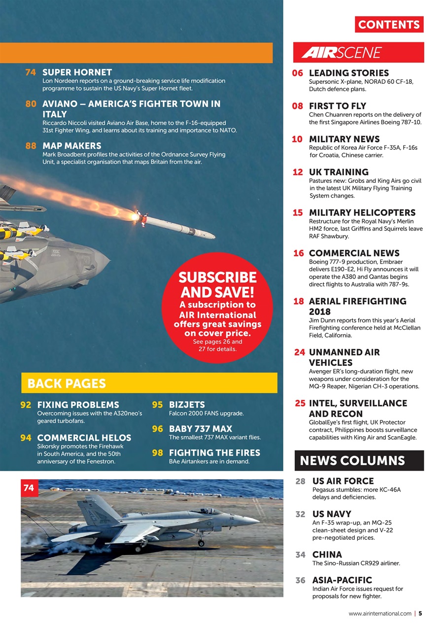 AIR International Preview Pages