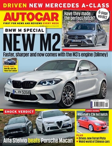 Autocar issue 18th April 2018