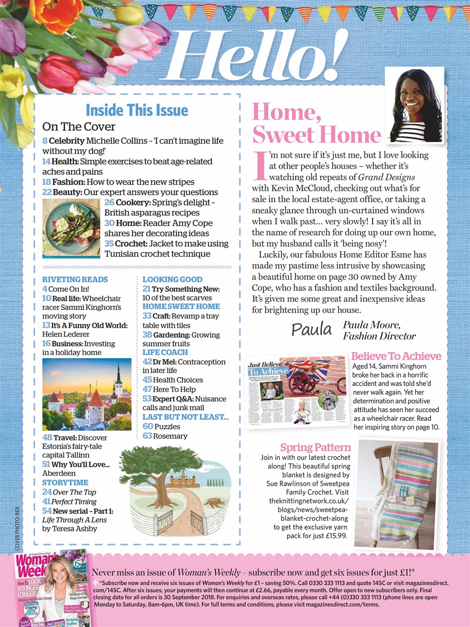 Woman's Weekly Preview Pages
