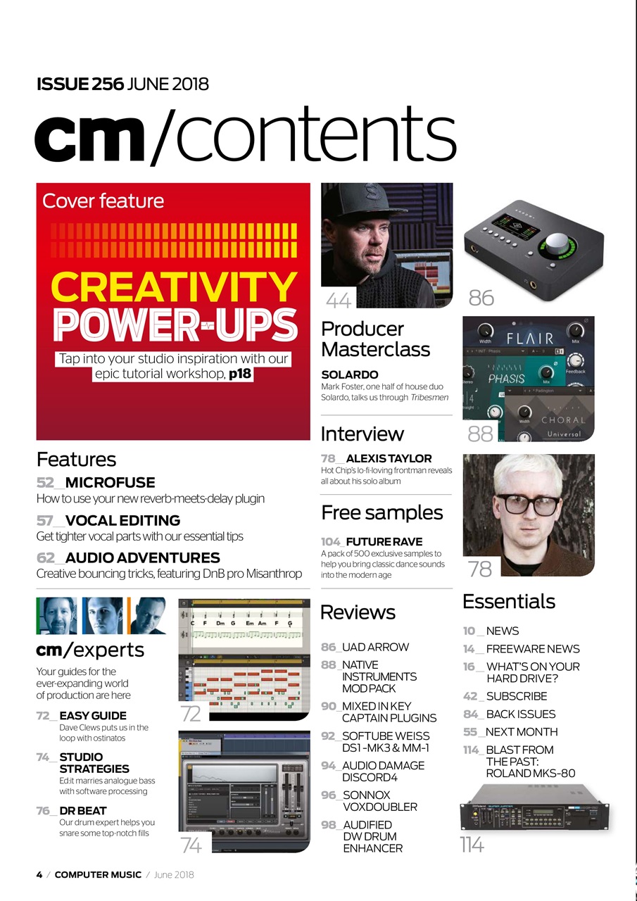 Computer Music Preview Pages