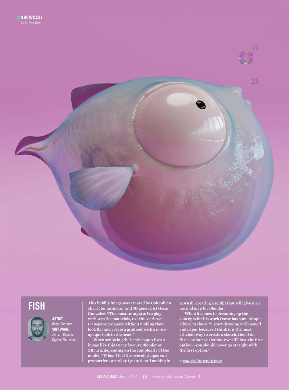 3D World Preview Pages