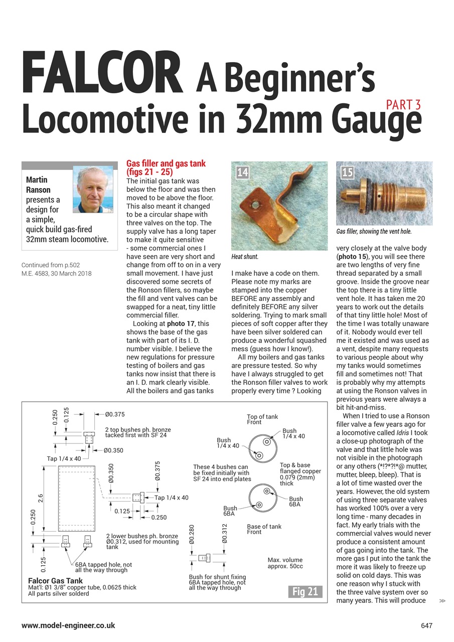Model Engineer Preview Pages