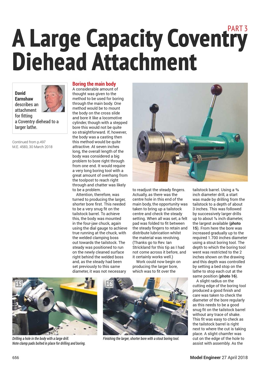 Model Engineer Preview Pages